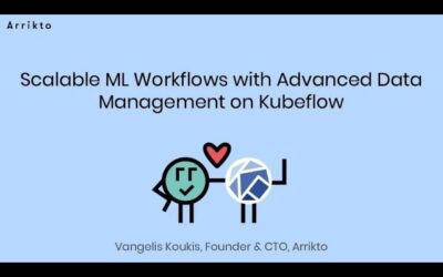 Scalable ML Workflows with Advanced Data Management on Kubeflow