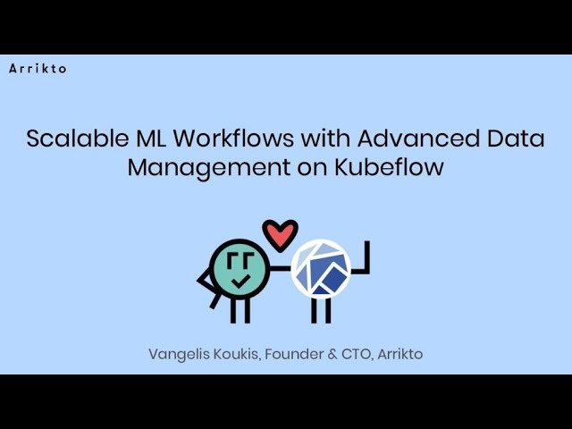 Scalable ML Workflows with Advanced Data Management on Kubeflow