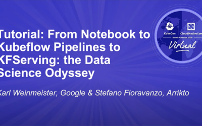 From Notebook to Kubeflow Pipelines to KFServing: the Data Science Odyssey