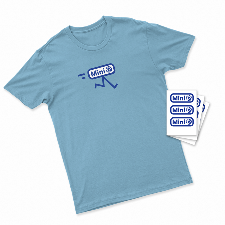 MiniKF community rewards T-shirt